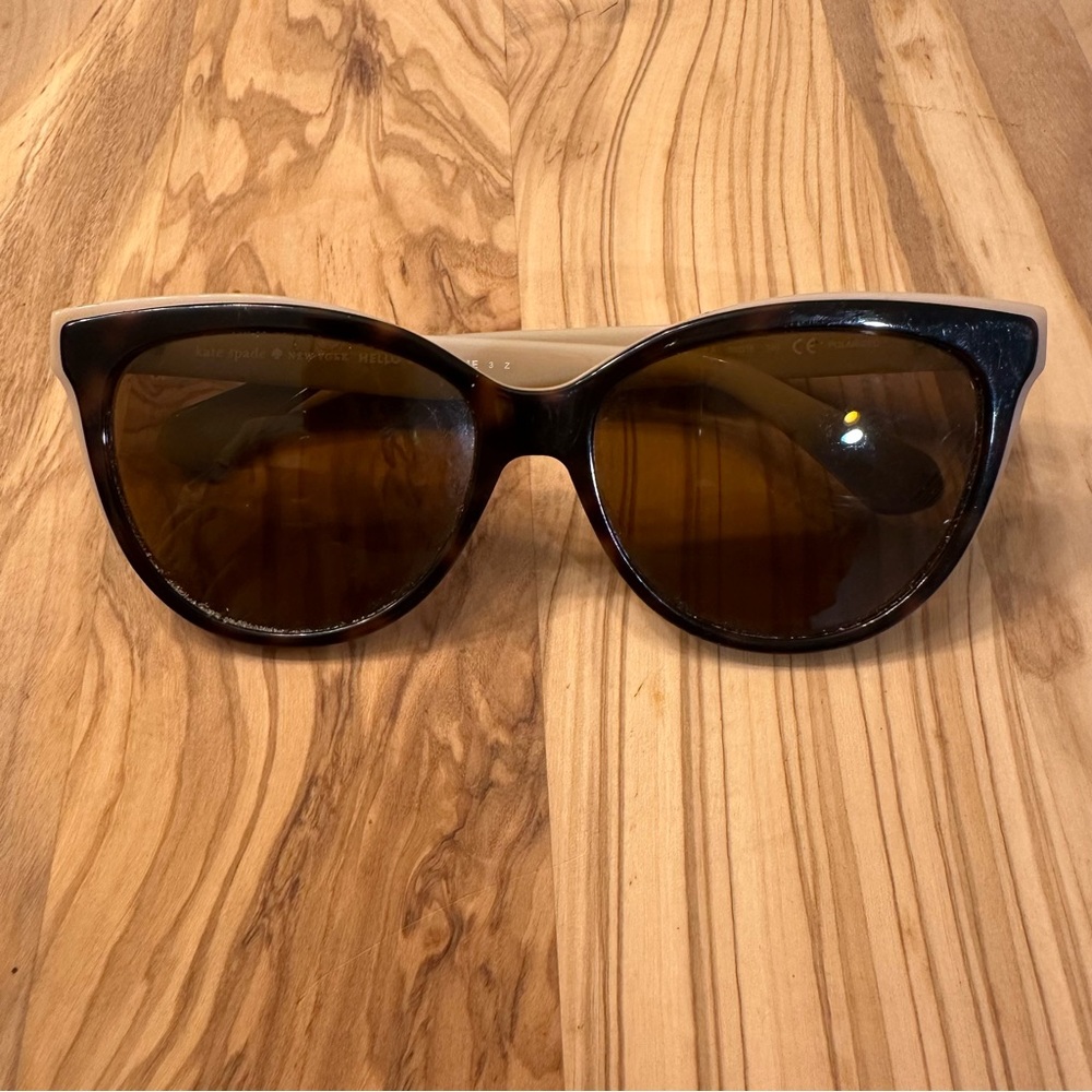 Kate Spade Black and Brown Sunglasses